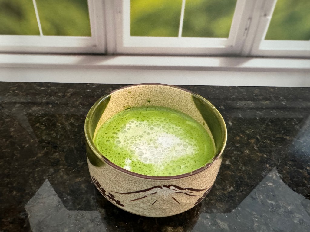 Matcha Latte is complete!