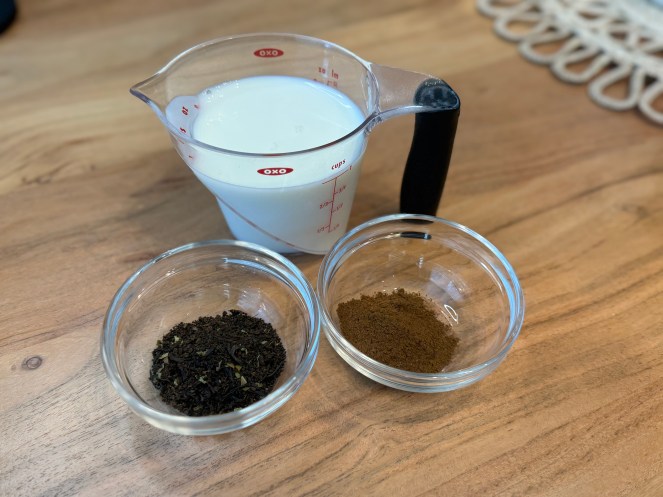 ingredients for making masala chai